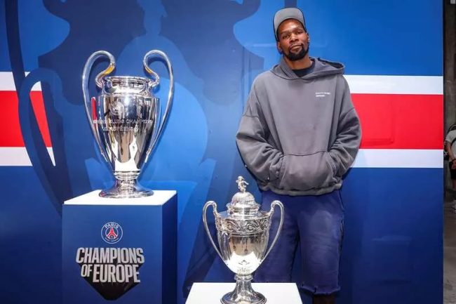 Kevin Durant becomes direct shareholder of PSG with QSI