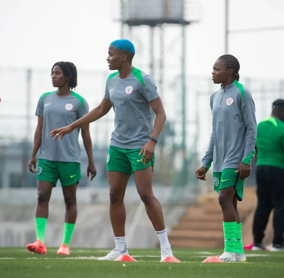 Super Falcons Captain Ajibade Leads Early Arrivals as Nigeria Set for Cameroon Friendlies