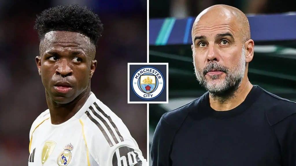 Manchester City watch Vinicius Jr as Guardiola future matters Manchester City watch Vinicius Jr as Guardiola future matters