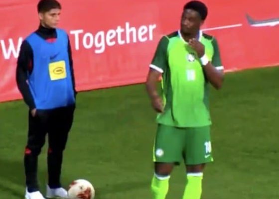 Super Eagles Takes The Lead Against Jordan