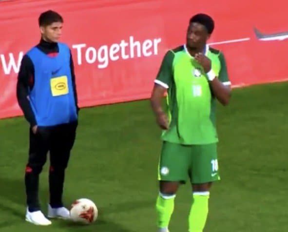 Super Eagles Takes The Lead Against Jordan