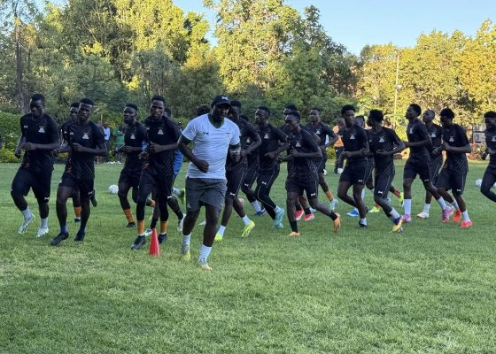 Zambia Settle In Francistown, Hold First Training Session