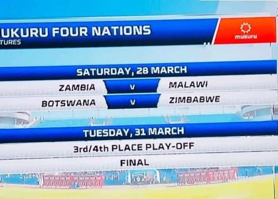 Zambia Drawn Against Malawi in Four Nations Match Ups