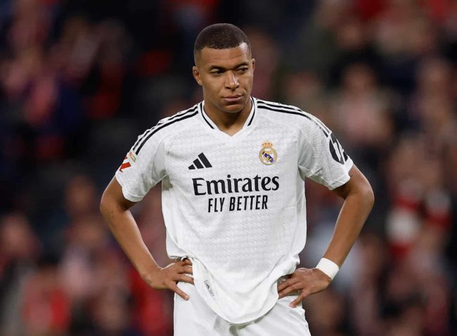 Kylian Mbappé is shocked after Real Madrid’s huge blunder