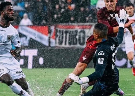 Afriyie Barnie Shines in Switzerland as Aarau Push for Promotion
