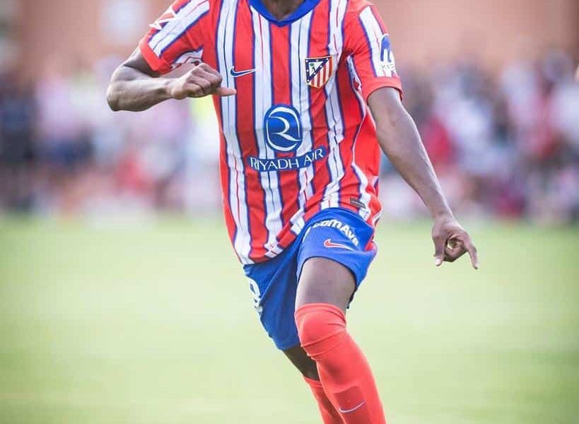 Taufik Seidu Makes La Liga Debut for Atletico Madrid Against Barcelona