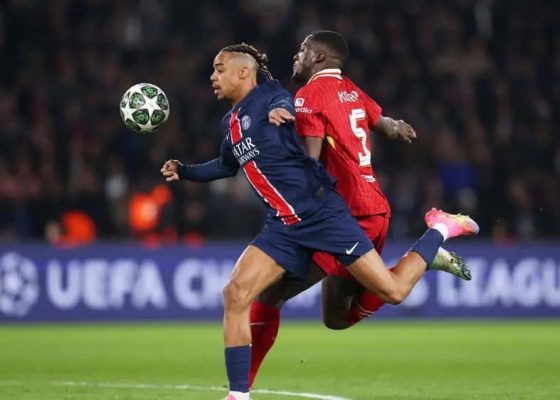 Salah Benched as PSG Outclass Liverpool in Quarter-Final First Leg
