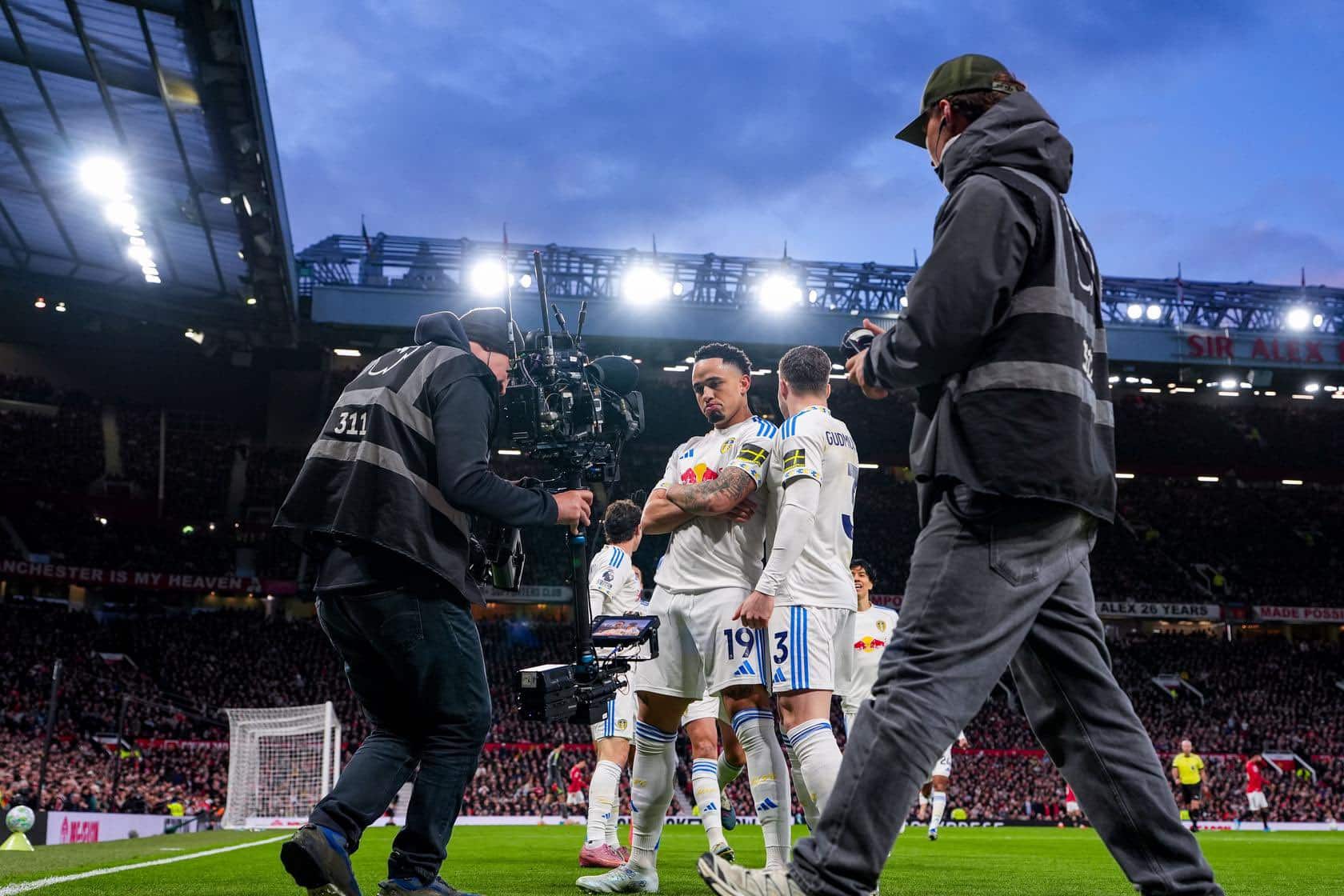 “Look Mommy!” – Okafor Celebrates Old Trafford Heroics After Inspiring Leeds Victory