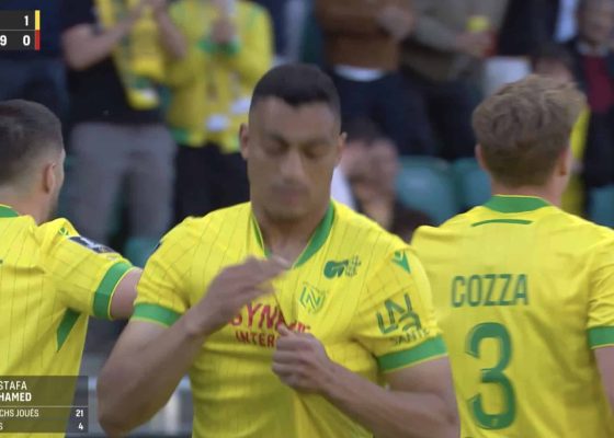 Mostafa Mohamed Strike Earns Nantes Crucial Point in Relegation Fight