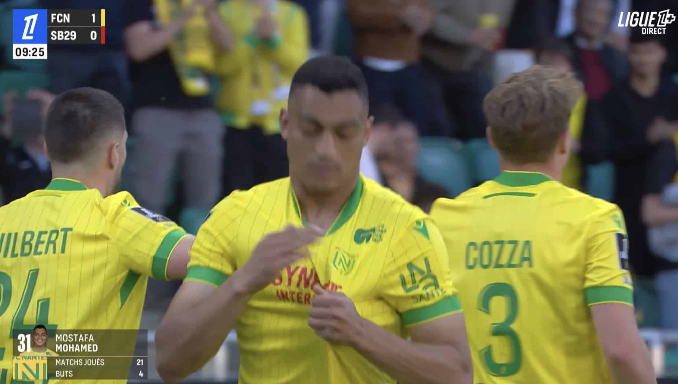 Mostafa Mohamed Strike Earns Nantes Crucial Point in Relegation Fight
