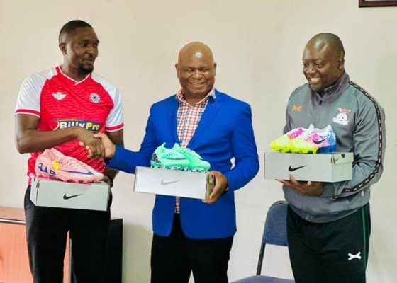 CAF U15 CHAMPIONSHIP: Billy Pro Sport Donates 20 Pairs of Boots