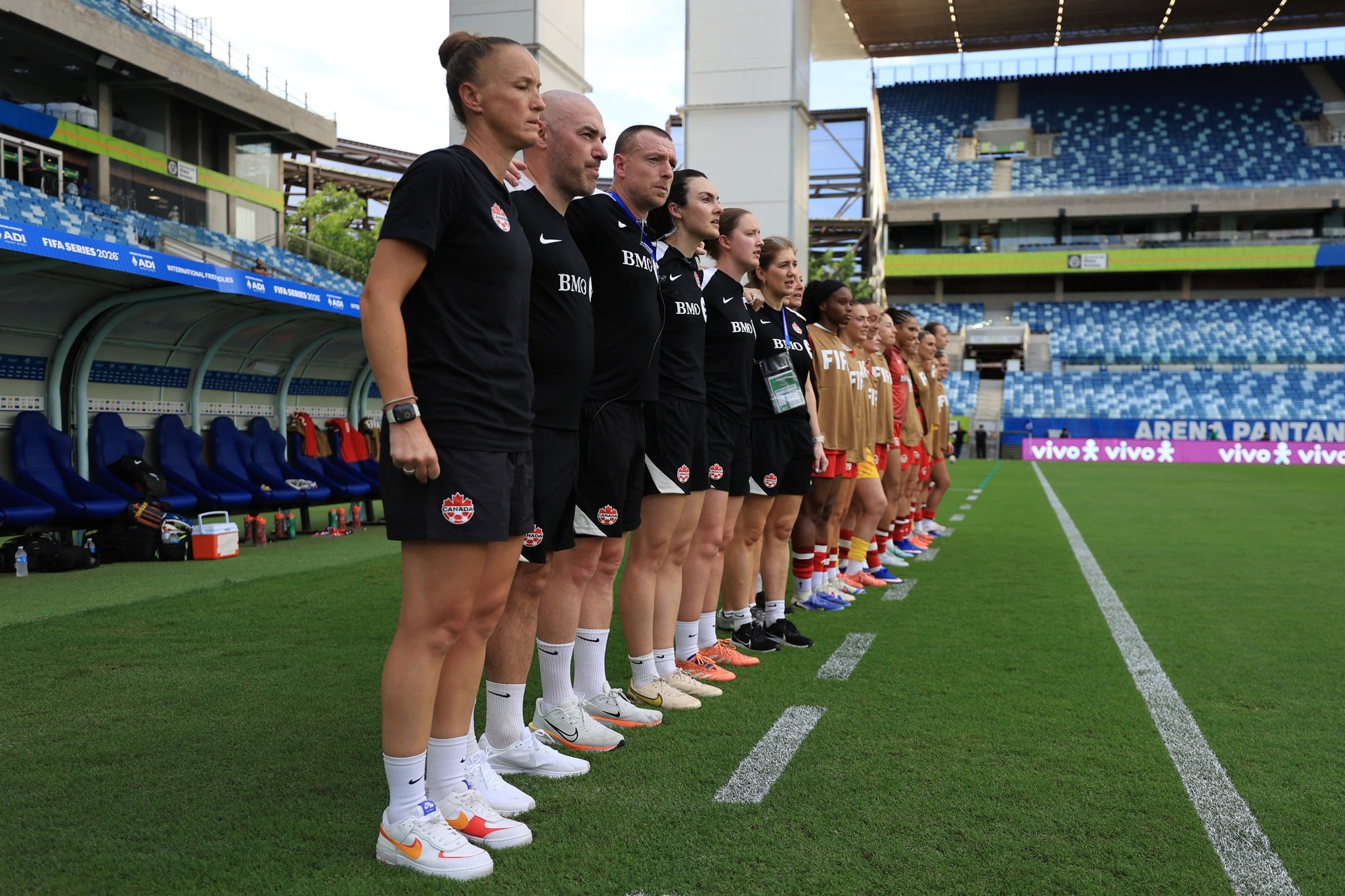 Canada coach Casey Stoney hails Zambia despite FIFA Series defeat