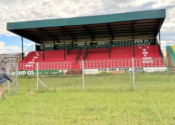 KASAMA STADIUM: FAZ President Visits Facility