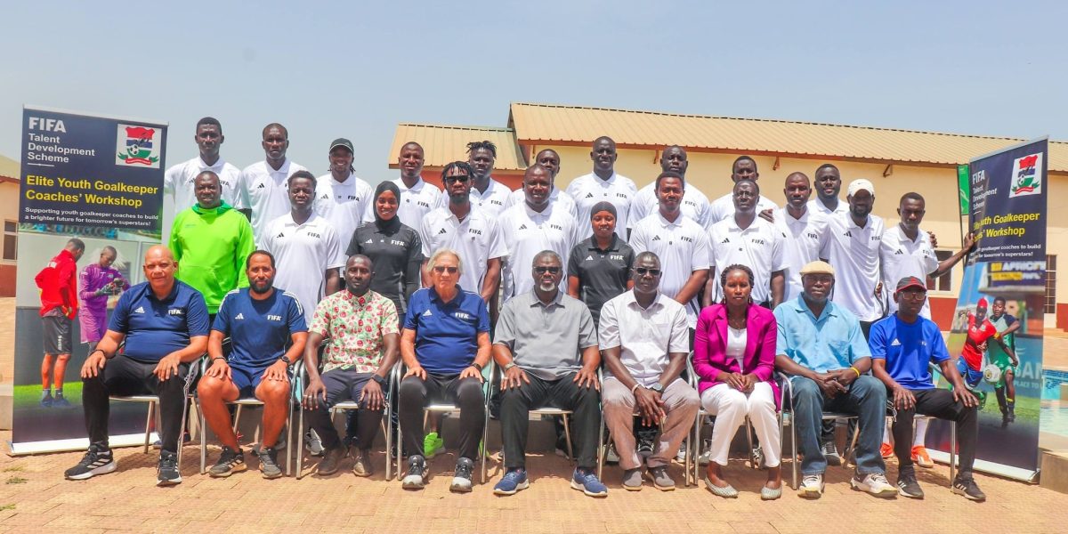 Gambia FA boss presides over GFF/FIFA Elite Youth Goalkeeper Coaches’ Workshop