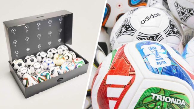 Adidas unveils ultra-limited World Cup ball collection
