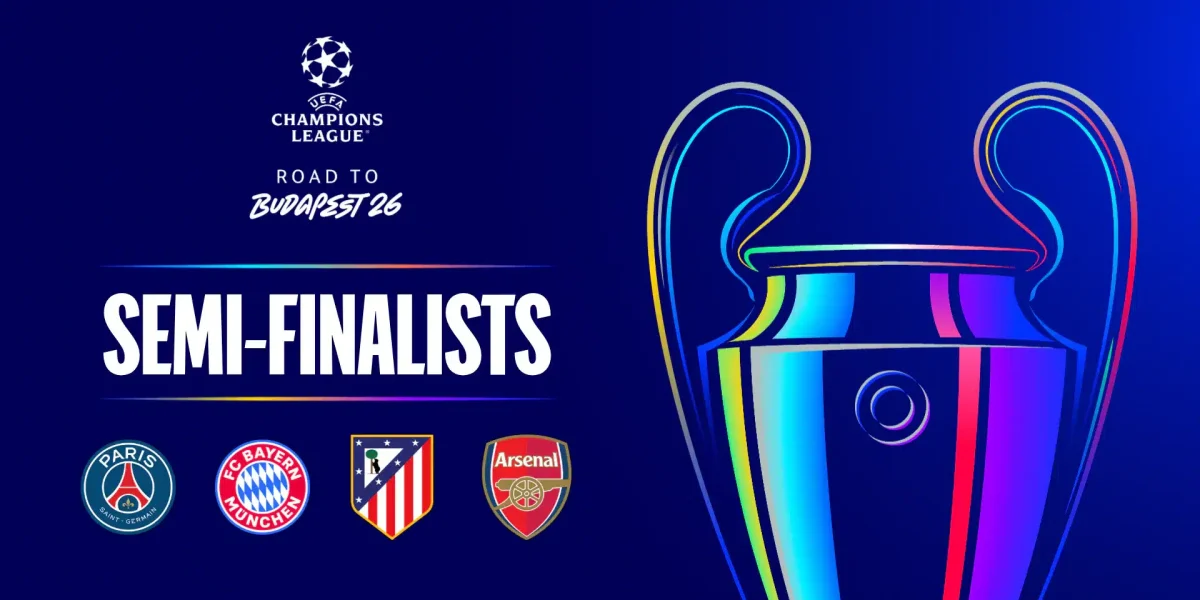 Champions League Semi-Finals Deliver Early Drama as PSG Edge Bayern in Nine-Goal Thriller, Arsenal Prepare for Atletico Test