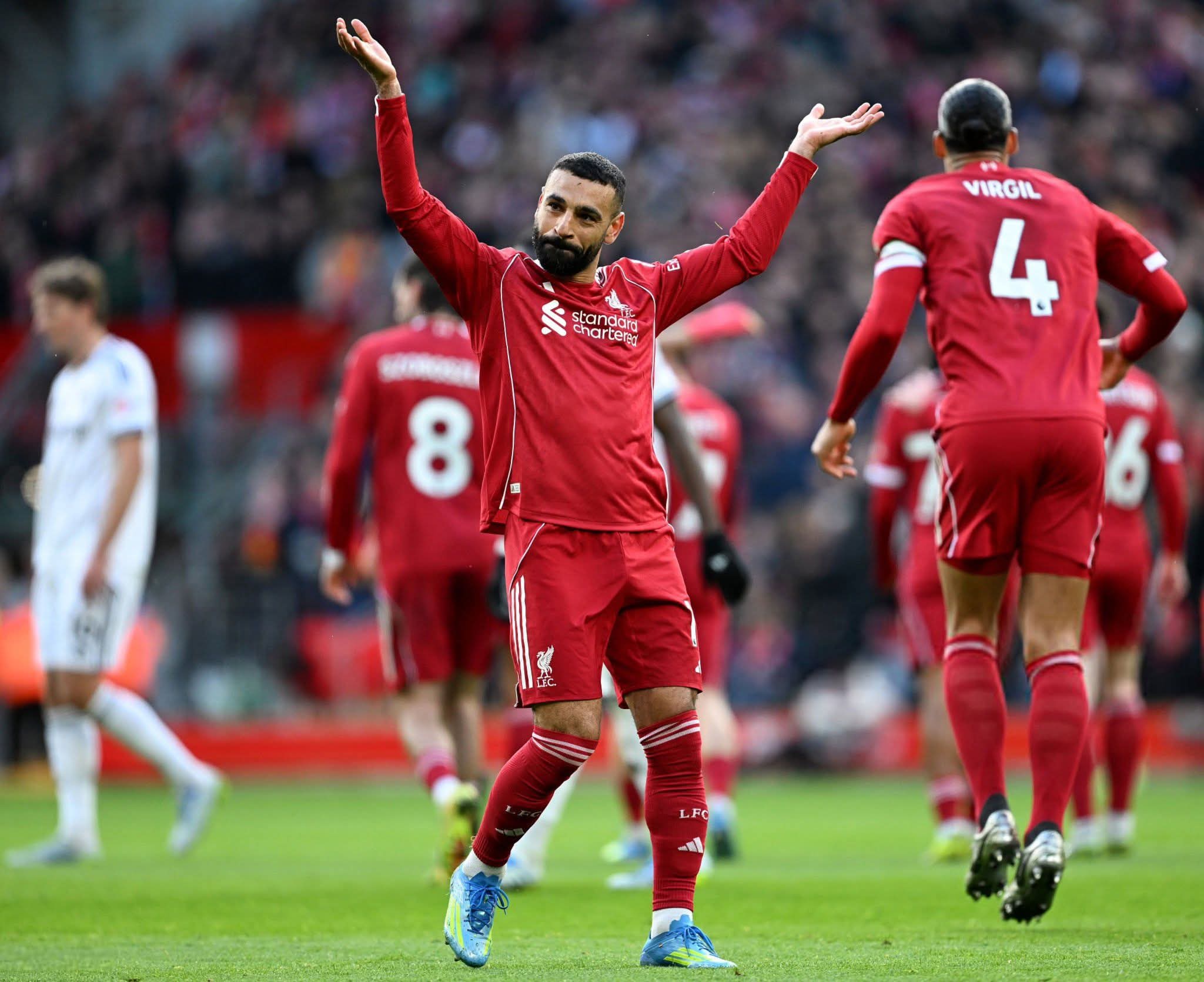 Mohamed Salah Enters Premier League Immortality with 285 Goal Contributions Mohamed Salah Enters Premier League Immortality with 285 Goal Contributions