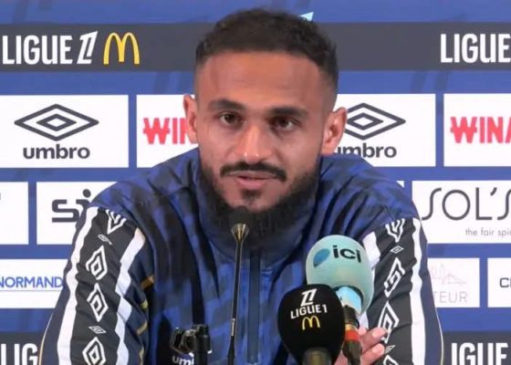 Boufal Prioritizes Club Commitment Over World Cup Talk at Le Havre