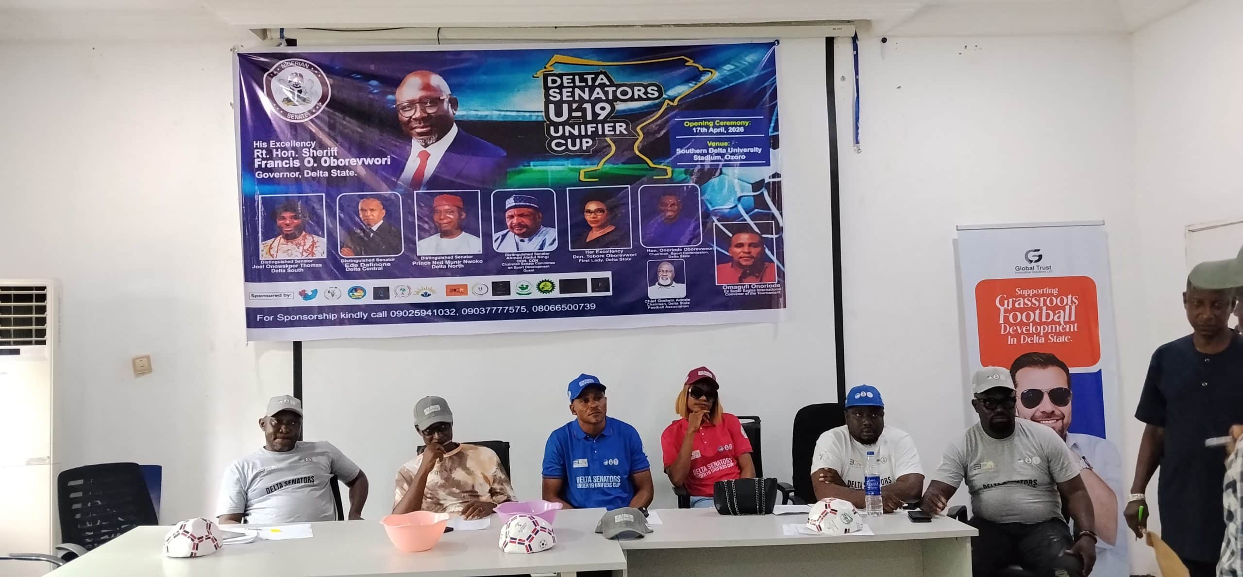 Delta Senators U-19 Unifier Cup Draw Unveiled, Tournament Set to Kick Off April 17