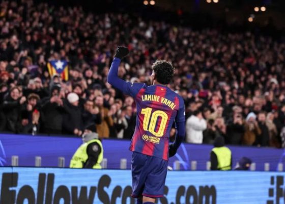 Lamine Yamal targets Champions League glory with Barcelona