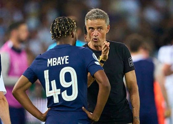 Luis Enrique explains the sidelining of Ibrahim Mbaye