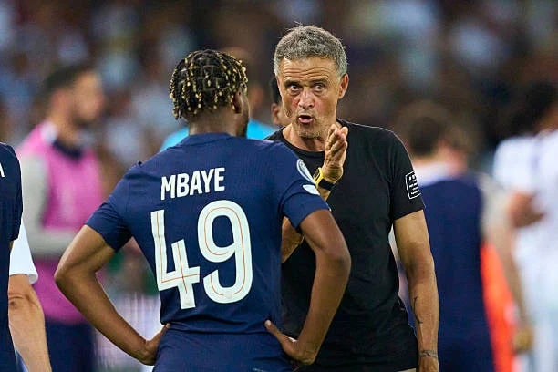 Luis Enrique explains the sidelining of Ibrahim Mbaye
