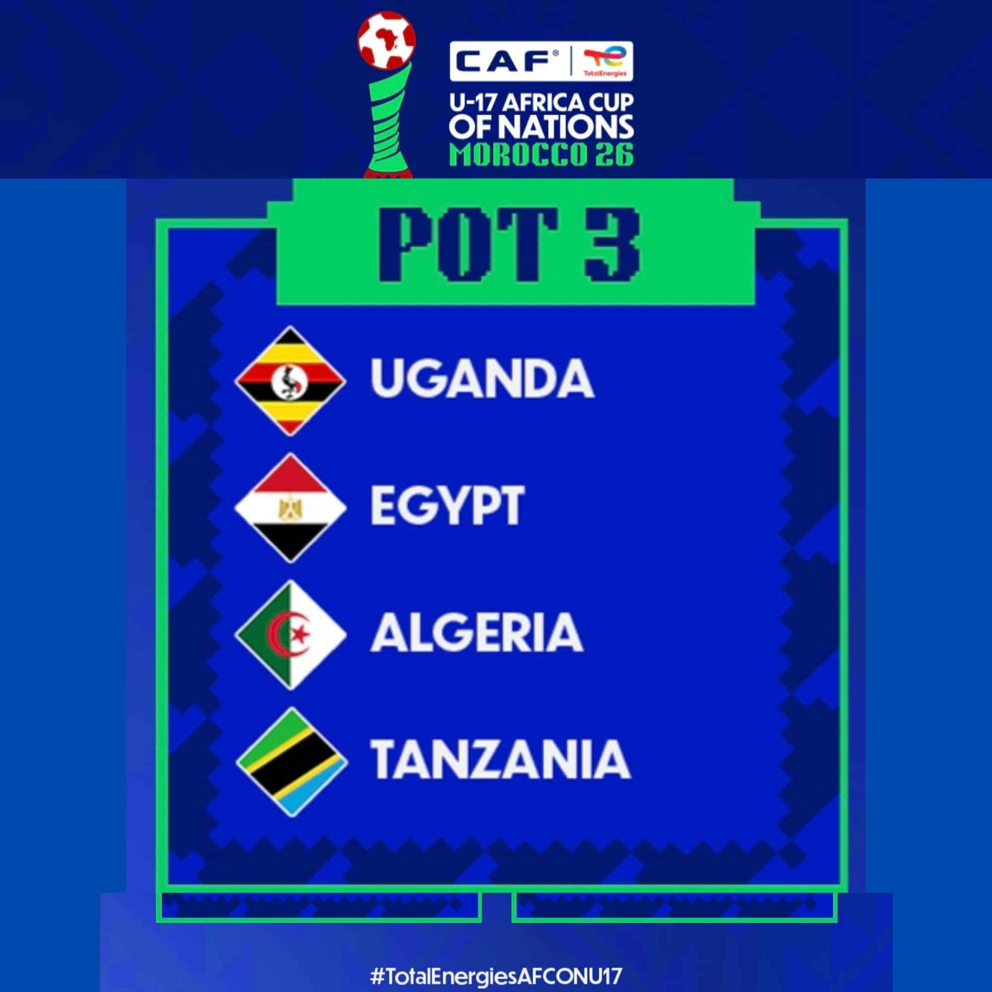 AFCONU-17 : Pot 3 Brings Tactical Variety and Dark Horses AFCONU-17 : Pot 3 Brings Tactical Variety and Dark Horses