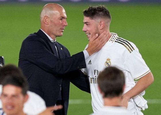 Valverde reveals he injured Zidane’s son in training