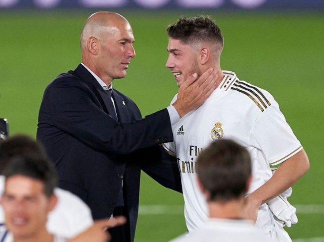 Valverde reveals he injured Zidane’s son in training