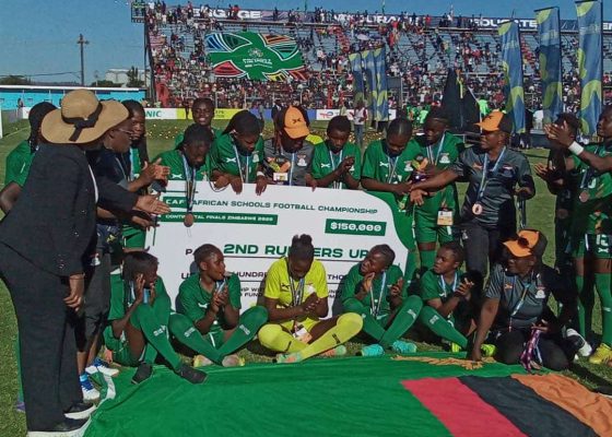 Zambia U-15 Girls Pocket $150,000, Clinch Fair Play Award