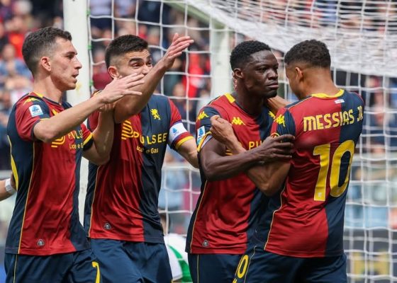 Ekuban Strikes Late as Genoa Edge Sassuolo in Serie A Clash