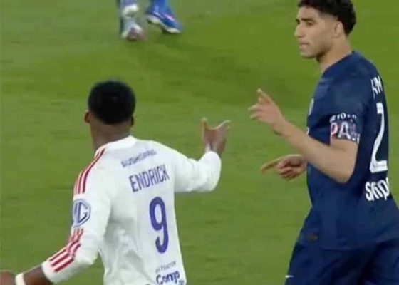 Hakimi Reflects on Heated Exchange with Endrick