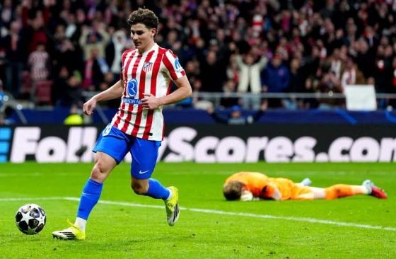 Champions League: New milestone as Alvarez surpasses Messi
