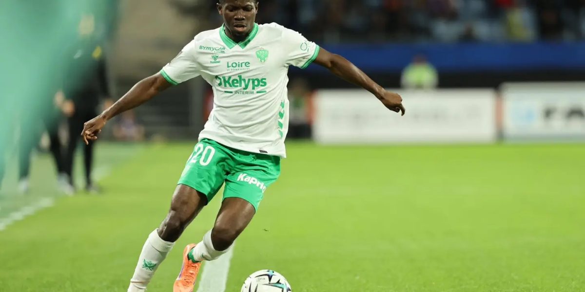 Boakye to Miss Black Stars’ Mexico Clash as Saint-Étienne Prioritise Ligue 1 Survival