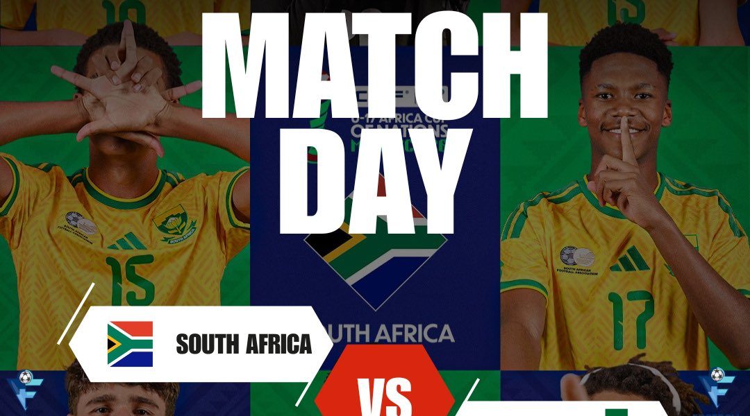 AFCONU17: South Africa vs Algeria Confirmed Line Up