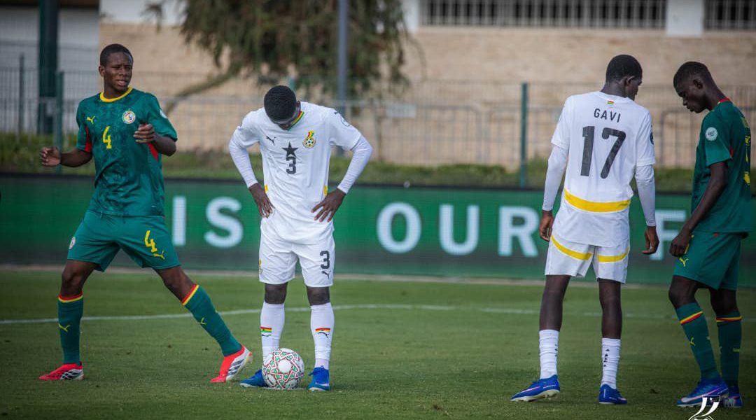 AFCON U-17: Ghana U17 Fall Narrowly to Senegal Despite Numerical Advantage