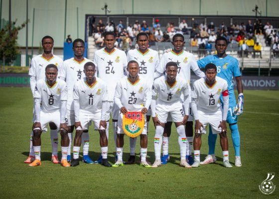AFCONU-17: Narbi Brace Fires Ghana U-17 Into Commanding First-Half Lead Over South Africa