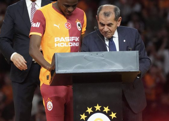 Galatasaray President Rules Out Osimhen Exit Amid Transfer Speculation