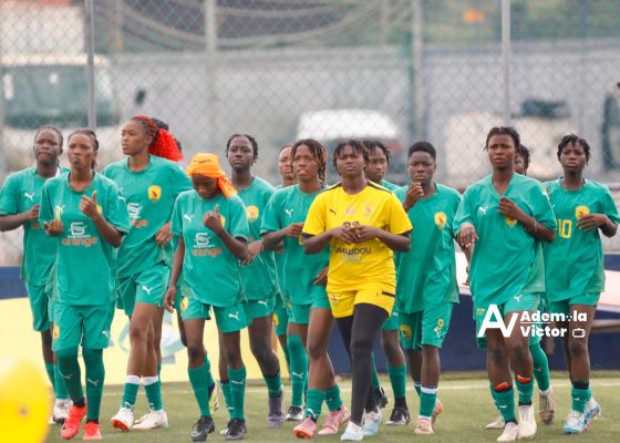 Guinea U17 Girls Arrive Nigeria, Hold First Training Ahead of Crucial Flamingos Clash