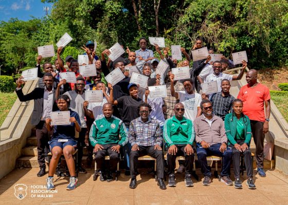 Malawi FA Certifies 29 UNIMA Students in Refereeing