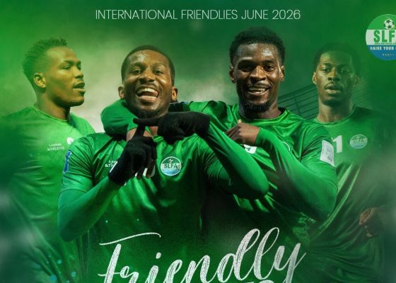 Sierra Leone friendly matches for June calender confirmed