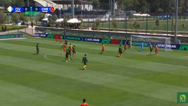 AFCON U17 : Ivory Coast and Cameroon level at halftime