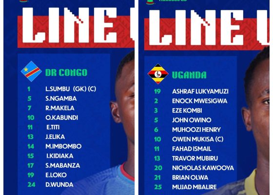 AFCON U-17: DR Congo and Uganda Name Strong Starting XIs