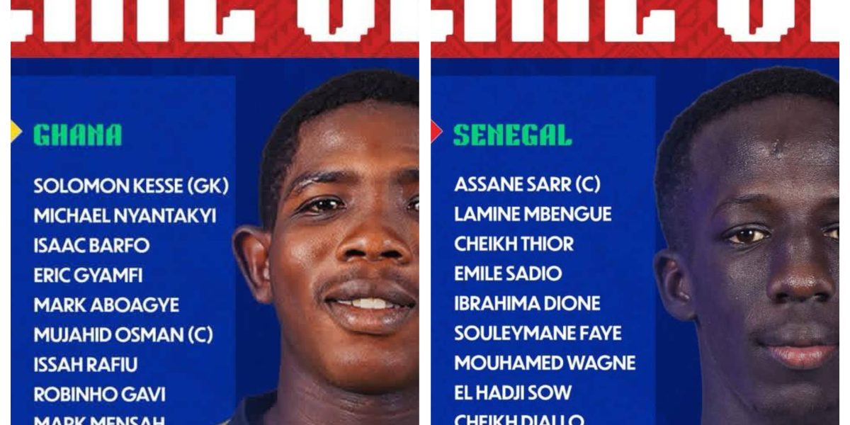 AFCONU-17: Black Starlets and Senegal Name Strong Starting XIs