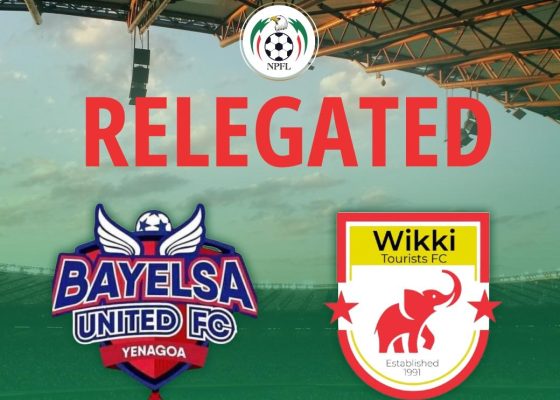 Bayelsa United, Wikki Tourist Relegated as NPFL Title Race Goes to Final Day