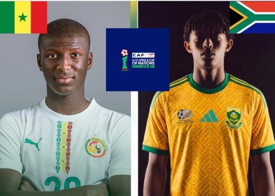 AFCON U17: Senegal Vs South Africa Confirmed Line Up