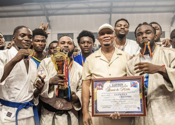 Inawaka Judo Club wins Kinshasa provincial title!