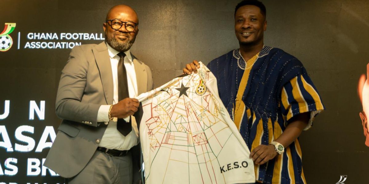 Okraku Hails Gyan as Symbol of Hope and Future of Ghana Football