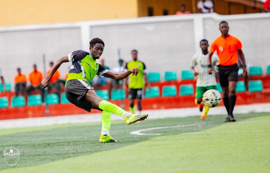 GPL: Dreams FC Crush GoldStars’ Title Ambitions with Dominant Home Victory