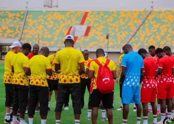 Burkina Faso: The Etalons train ahead of upcoming friendlies